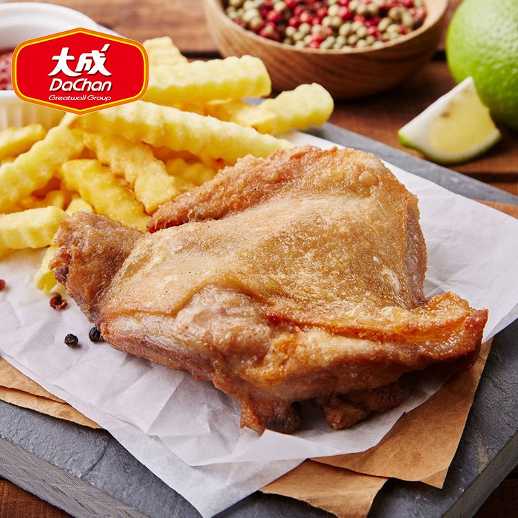 【大成食品】黃金脆皮雞腿排 (210g/片/包)50包組 雞腿排 網購熱銷 酥脆 烤箱 氣炸鍋