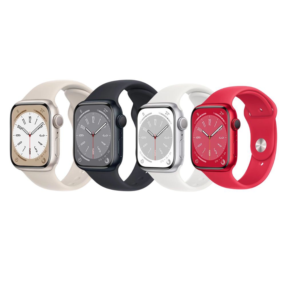 Apple Watch S8 GPS 45mm/鋁金屬錶殼/運動型錶帶 現貨 廠商直送
