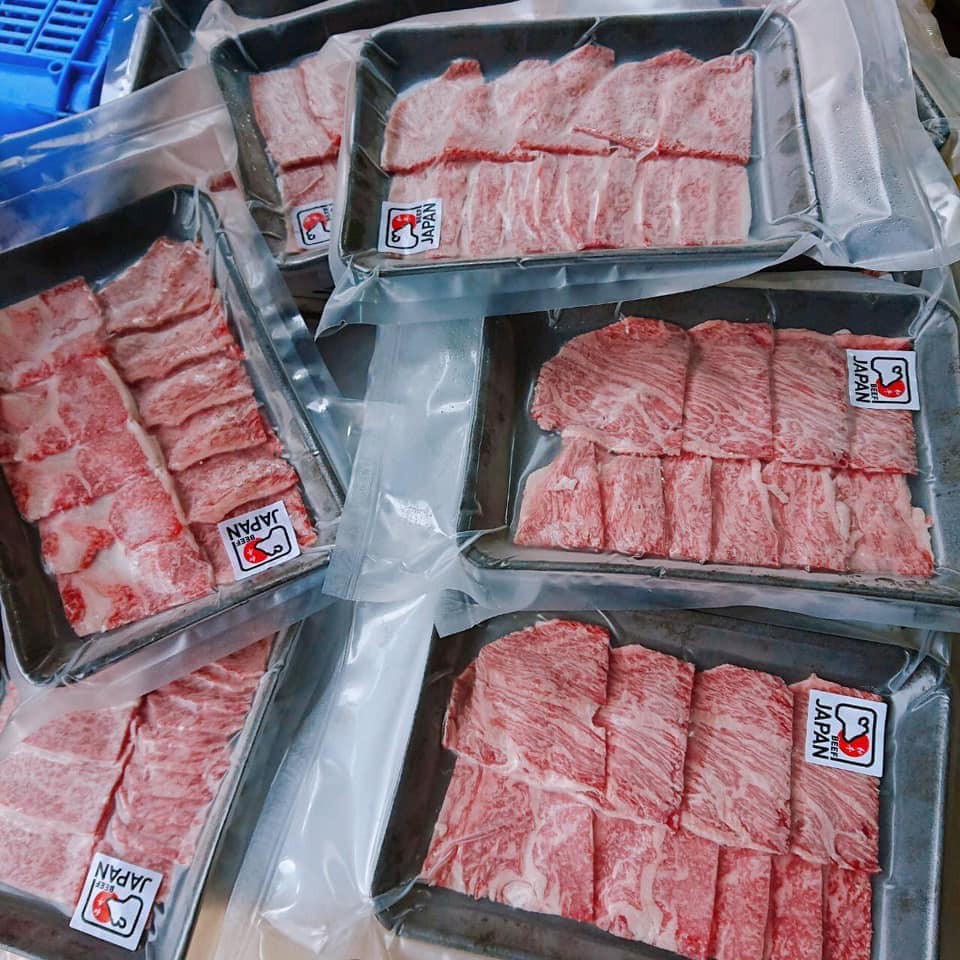 【就是愛海鮮】中秋烤肉必備-日本A5和牛燒肉片(100g±10%)包 肉質鮮嫩油花分布均勻 [量大可配合批發/團購]
