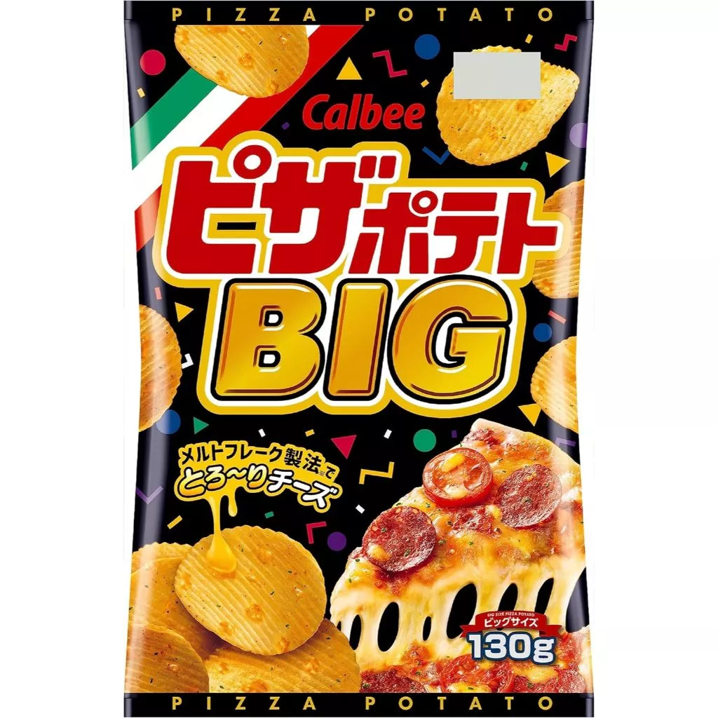日本直送 Calbee 披薩薯片 Big 130g 人氣零食 超涮嘴
